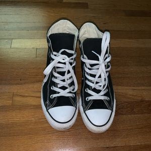 Black High Top Converse